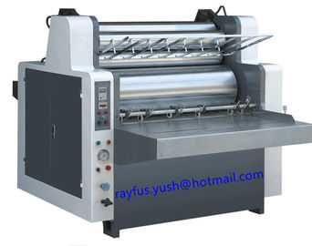 Гидравлическая Semi автоматическая машина для производства бумажных ламинатов 100 каннелюры | поддержка картона 1500gsm